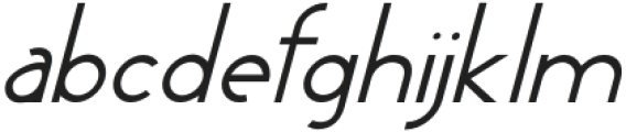 Charles Light Italic otf (300) Font LOWERCASE