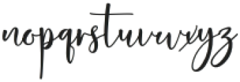 Charlie Klarisma Signature Regular otf (400) Font LOWERCASE