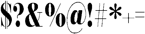 Charlie Regular otf (400) Font OTHER CHARS