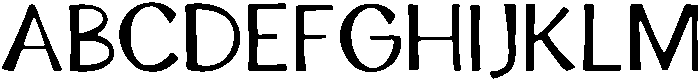 Charlie Regular otf (400) Font UPPERCASE