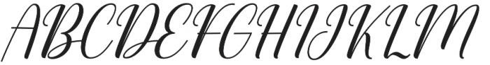 Charliez Script Italic otf (400) Font UPPERCASE