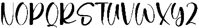 Charlote Handwriting Regular otf (400) Font UPPERCASE