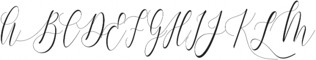 Charlotte Calligraphy otf (400) Font UPPERCASE