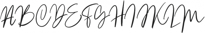 Charlotte Handwritten otf (400) Font UPPERCASE