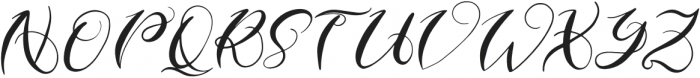 Charlotte Pharly Italic otf (400) Font UPPERCASE