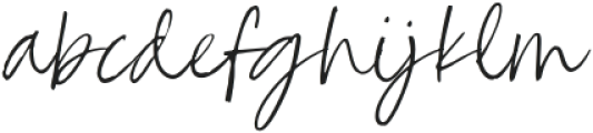 Charlotte Signature otf (400) Font LOWERCASE