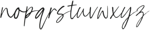 Charlotte Signature otf (400) Font LOWERCASE