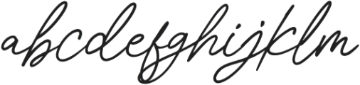 Charlotte Stylish otf (400) Font LOWERCASE