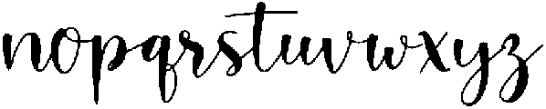 Charlotte otf (400) Font LOWERCASE