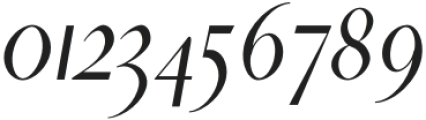 Charlton Medium Italic otf (500) Font OTHER CHARS