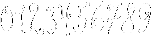 Charm Flora Outlined Regular otf (400) Font OTHER CHARS