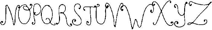 Charm Flora Regular otf (400) Font UPPERCASE