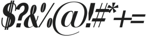 Charm Italic otf (400) Font OTHER CHARS