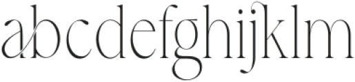 Charm Mirage Condensed otf (400) Font LOWERCASE