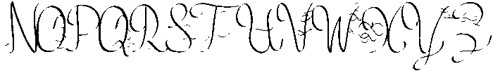 Charm Regular otf (400) Font UPPERCASE