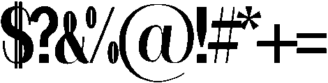 Charm otf (400) Font OTHER CHARS