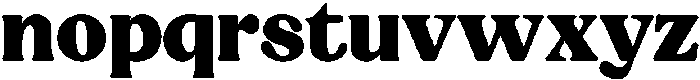 Charman Black otf (900) Font LOWERCASE