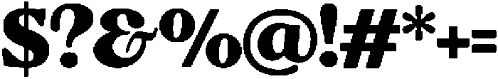 Charman Black ttf (900) Font OTHER CHARS