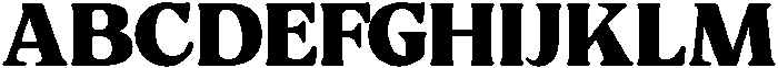 Charman Black ttf (900) Font UPPERCASE