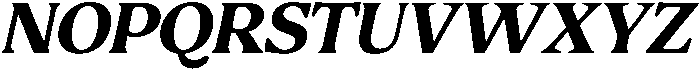 Charman Bold Italic otf (700) Font UPPERCASE