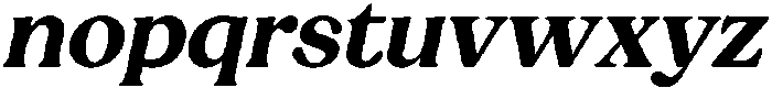 Charman Bold Italic otf (700) Font LOWERCASE