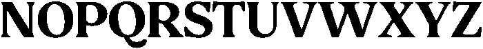 Charman Bold otf (700) Font UPPERCASE