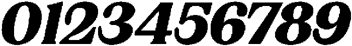 Charman Extra Bold Italic otf (700) Font OTHER CHARS