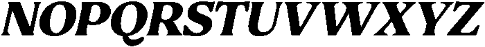 Charman Extra Bold Italic otf (700) Font UPPERCASE