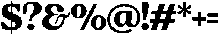 Charman Extra Bold otf (700) Font OTHER CHARS