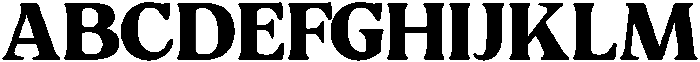 Charman Extra Bold otf (700) Font UPPERCASE