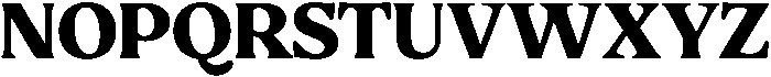 Charman Extra Bold otf (700) Font UPPERCASE