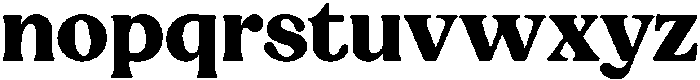 Charman Extra Bold otf (700) Font LOWERCASE