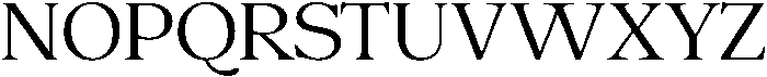 Charman Light otf (300) Font UPPERCASE