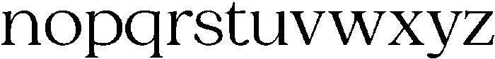 Charman Light otf (300) Font LOWERCASE