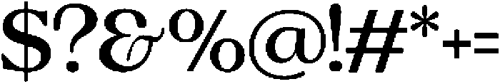Charman Medium otf (500) Font OTHER CHARS