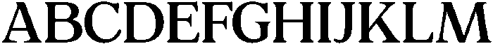 Charman Medium otf (500) Font UPPERCASE