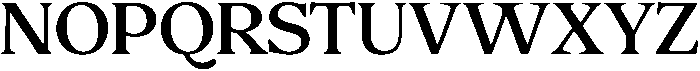 Charman Medium otf (500) Font UPPERCASE