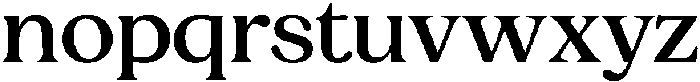 Charman Medium otf (500) Font LOWERCASE