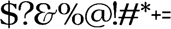 Charman Regular otf (400) Font OTHER CHARS