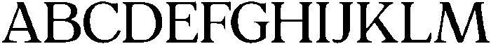 Charman Regular otf (400) Font UPPERCASE
