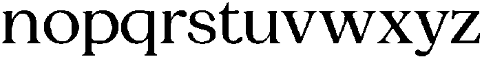 Charman Regular otf (400) Font LOWERCASE