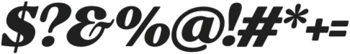 Charman Serif Black Italic otf (900) Font OTHER CHARS