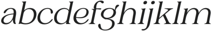 Charman Serif Extra Light Italic otf (200) Font LOWERCASE
