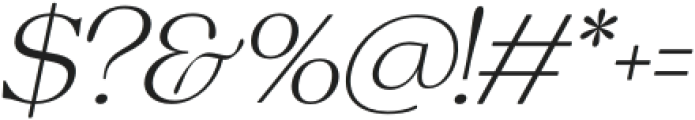 Charman Serif Thin Italic otf (100) Font OTHER CHARS