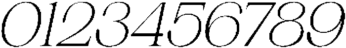 Charman Thin Italic otf (100) Font OTHER CHARS