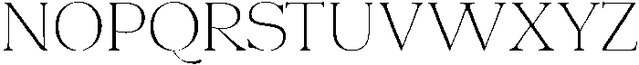 Charman Thin otf (100) Font UPPERCASE