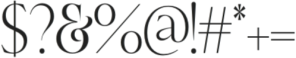 Charmatte Regular otf (400) Font OTHER CHARS