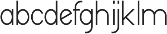 Charmilar Regular otf (400) Font LOWERCASE