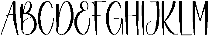 Charming Alphabet Regular otf (400) Font UPPERCASE