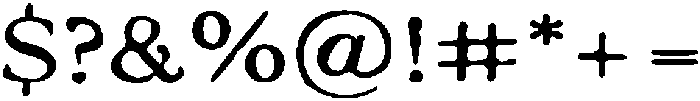 Charming Atelier Serif Regular otf (400) Font OTHER CHARS